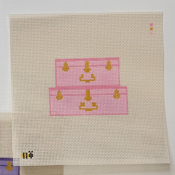 Trunk Needlepoint Canvas - Picture 3 of 4